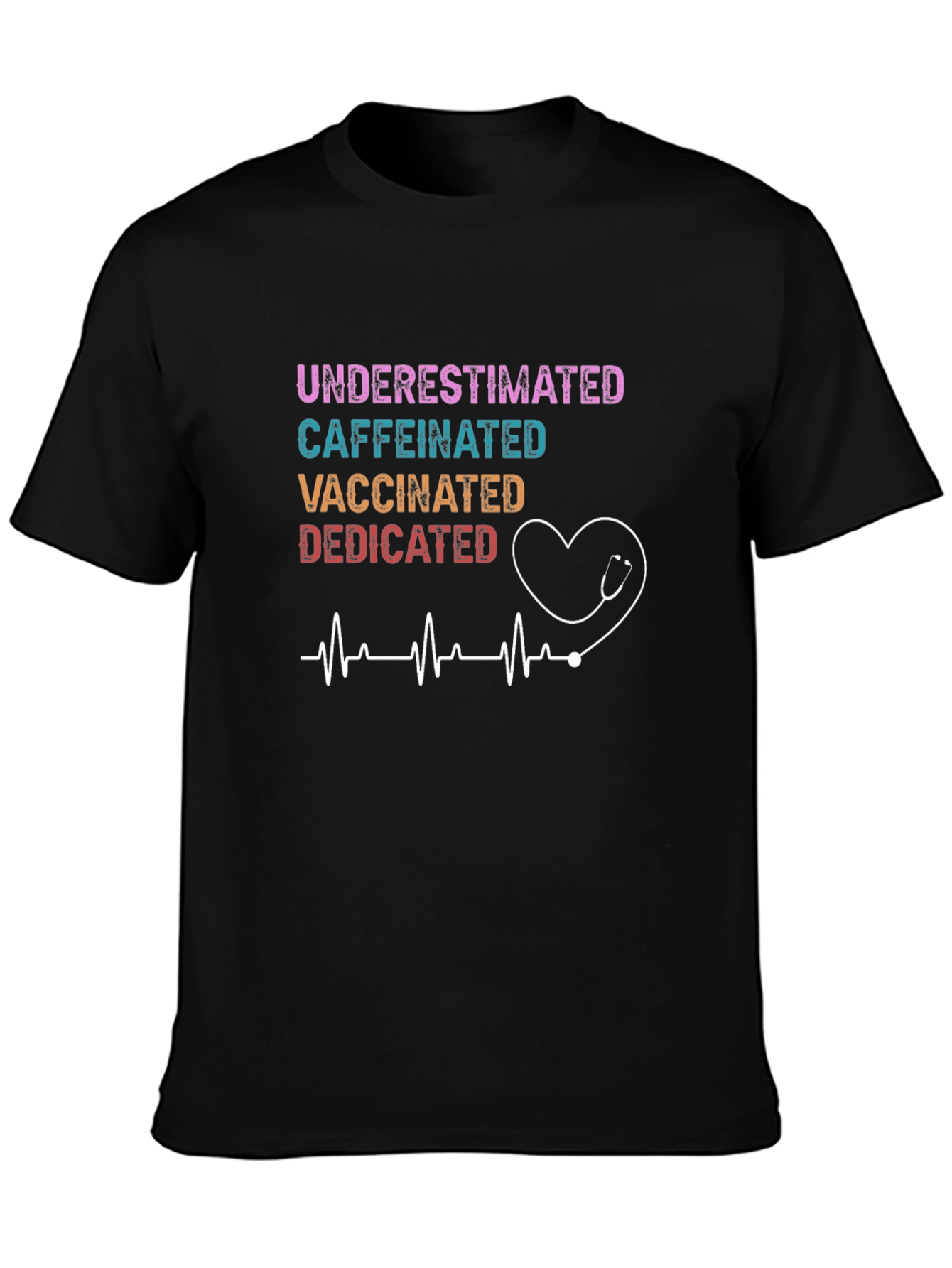 Underestimated Nurse Graphic Tee