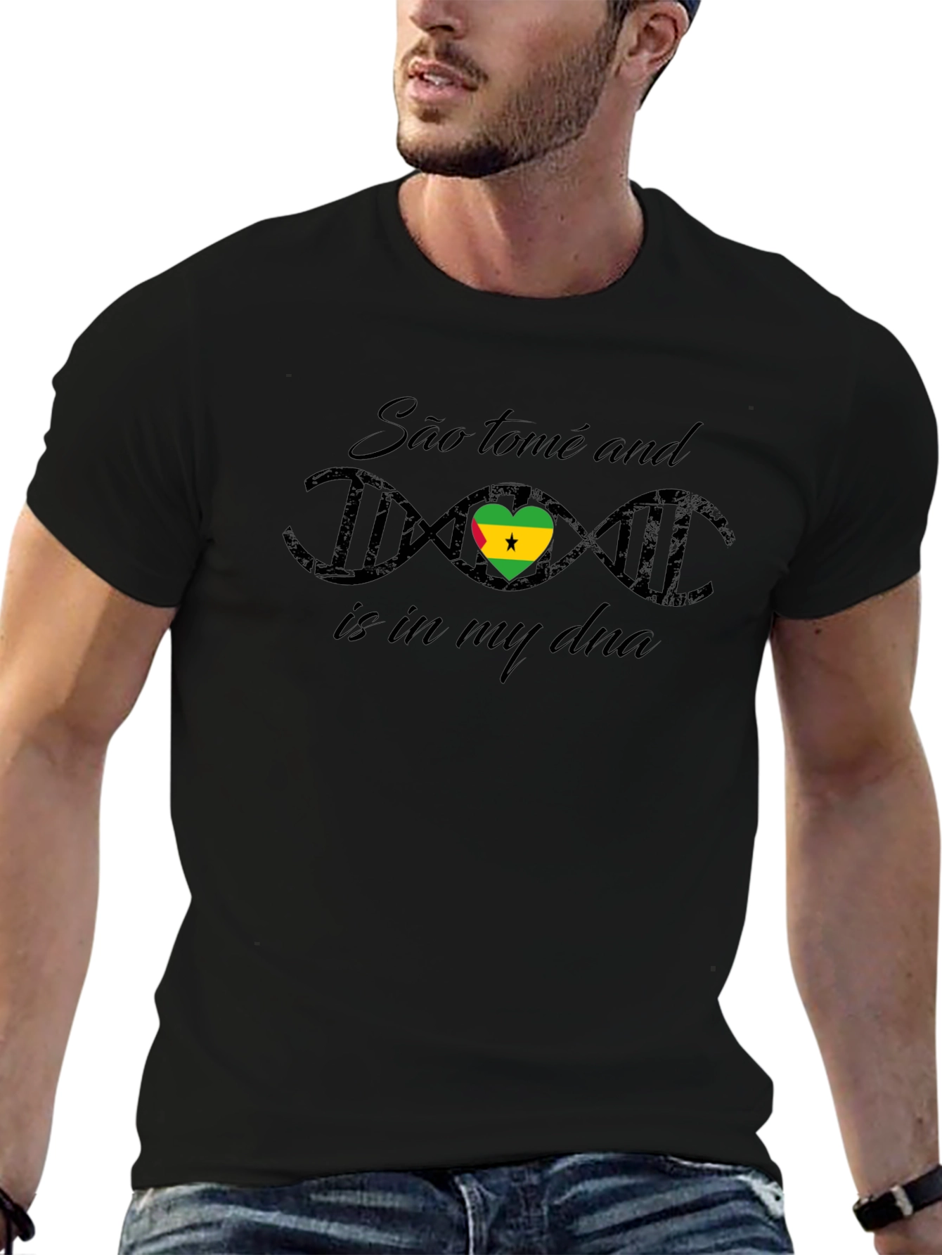 São Tomé DNA T-Shirt - Island Pride