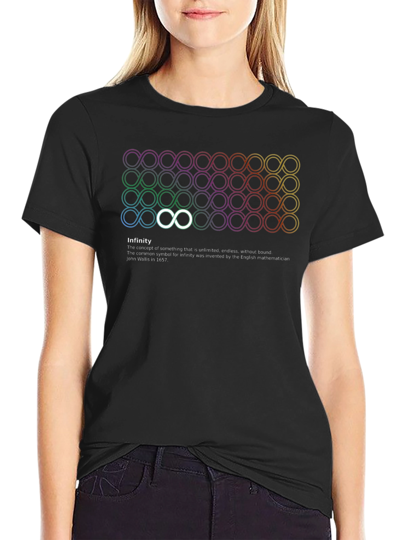 Infinity Symbol Graphic Tee - Endless Style