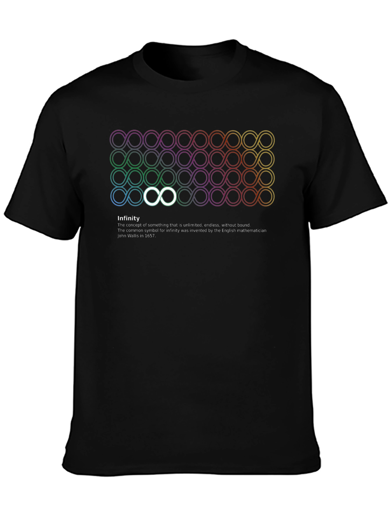 Infinity Symbol Graphic Tee - Endless Style