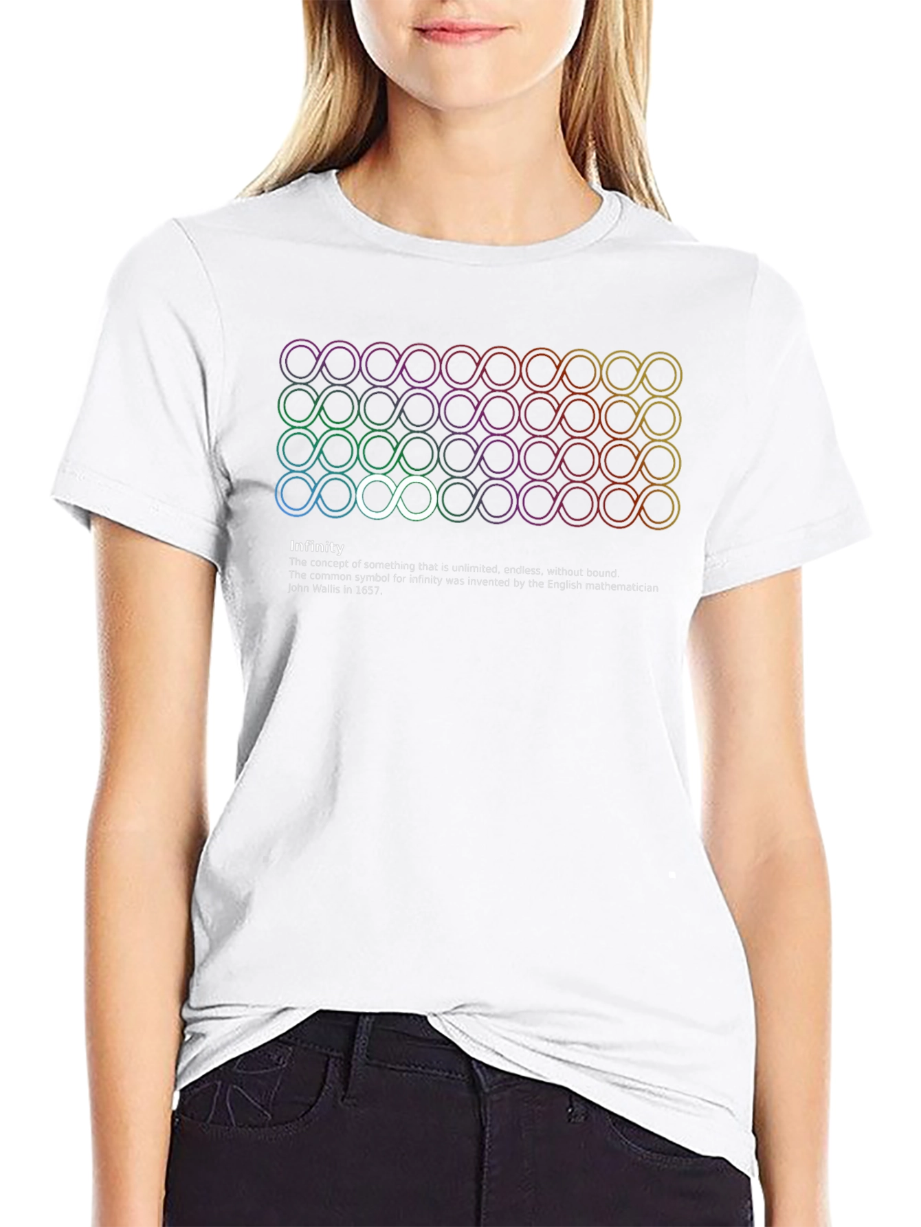 Infinity Symbol Graphic Tee - Endless Style