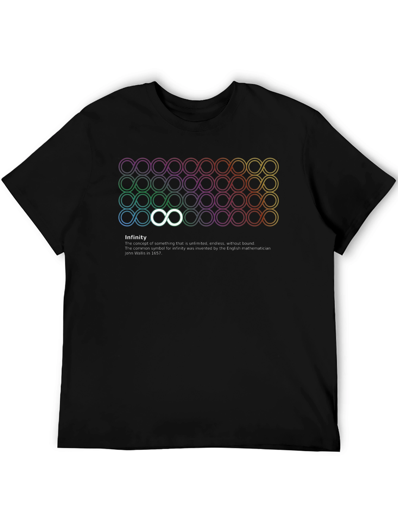 Infinity Symbol Graphic Tee - Endless Style
