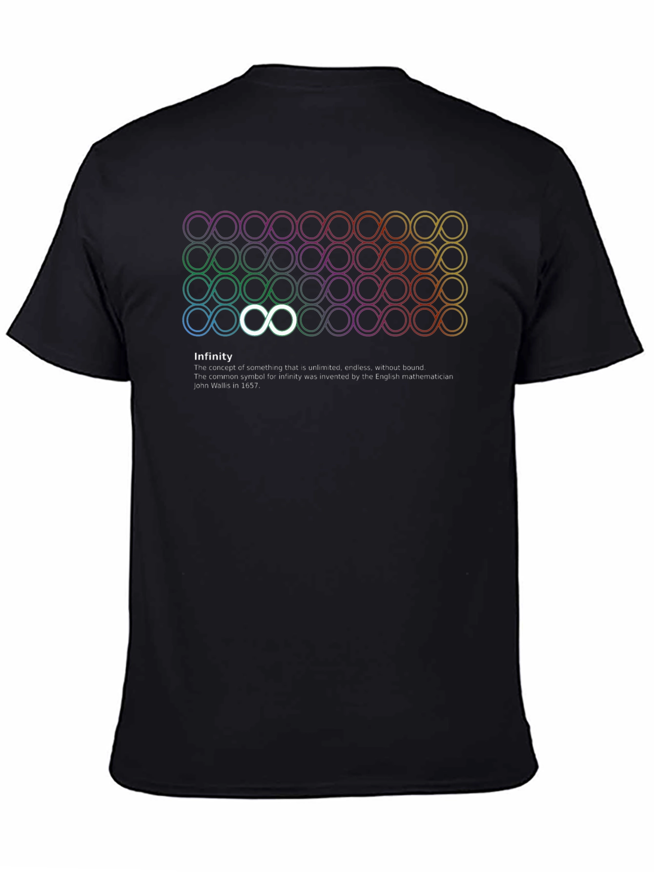 Infinity Symbol Graphic Tee - Endless Style