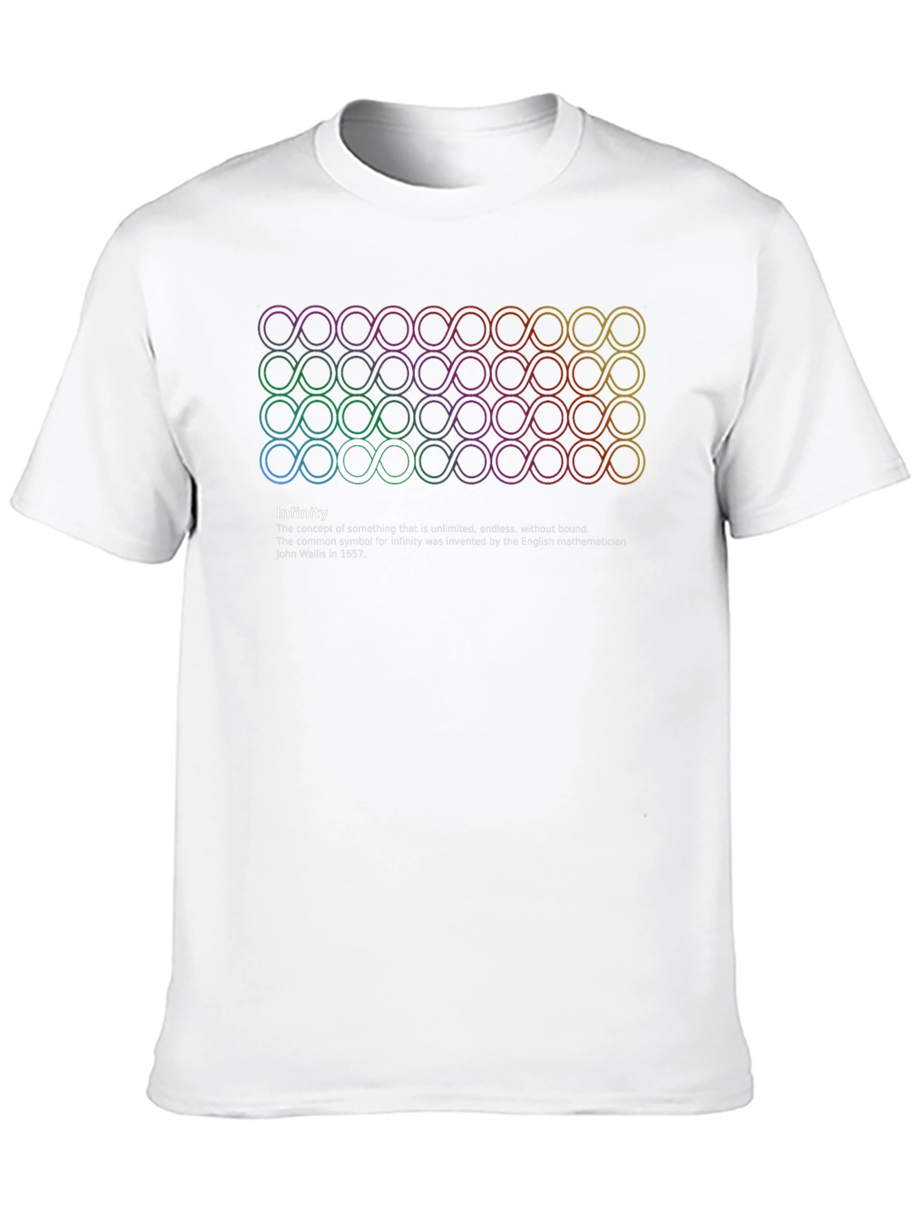 Infinity Symbol Graphic Tee - Endless Style