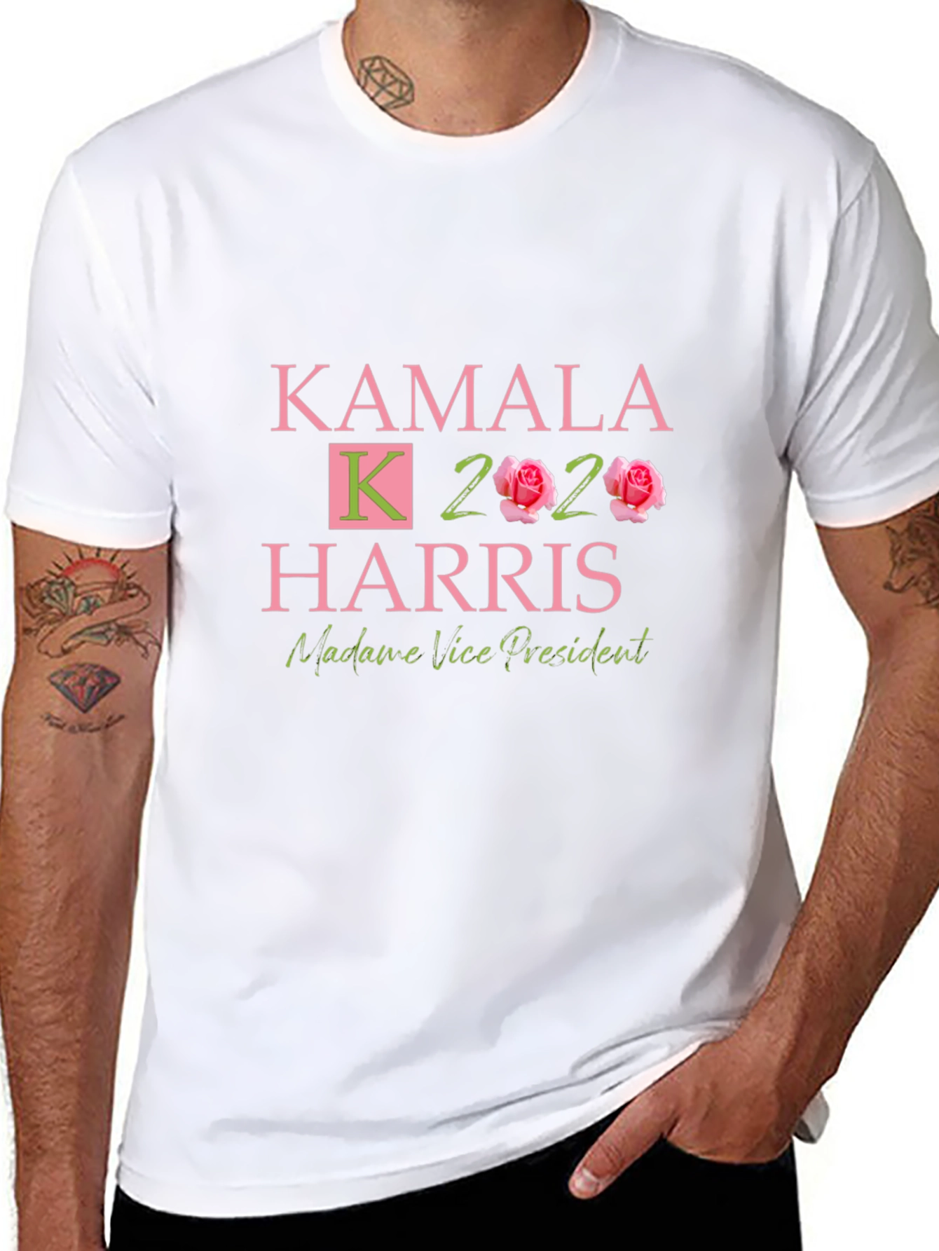 Kamala Harris Madame Vice President Black T-Shirt