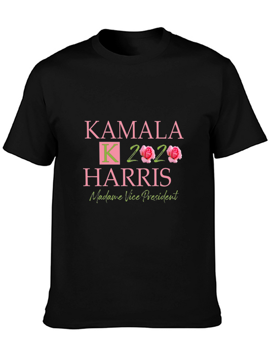 Kamala Harris Madame Vice President Black T-Shirt