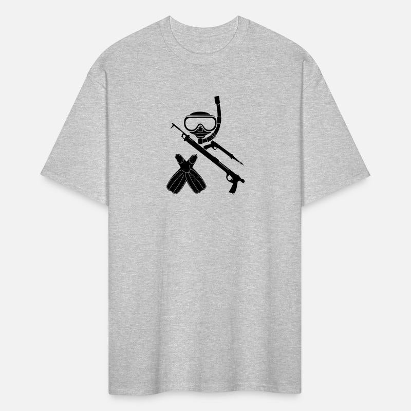 Harpoon snorkeler logo equipment
