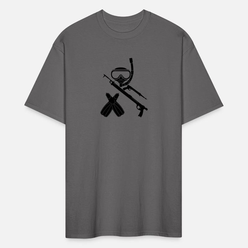 Harpoon snorkeler logo equipment