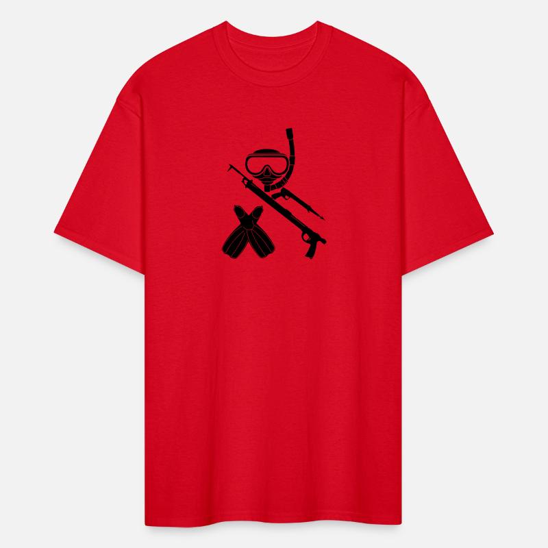 Harpoon snorkeler logo equipment