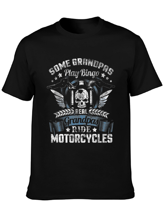 Grandpa Motorcycle T-Shirt - Ride in Style!