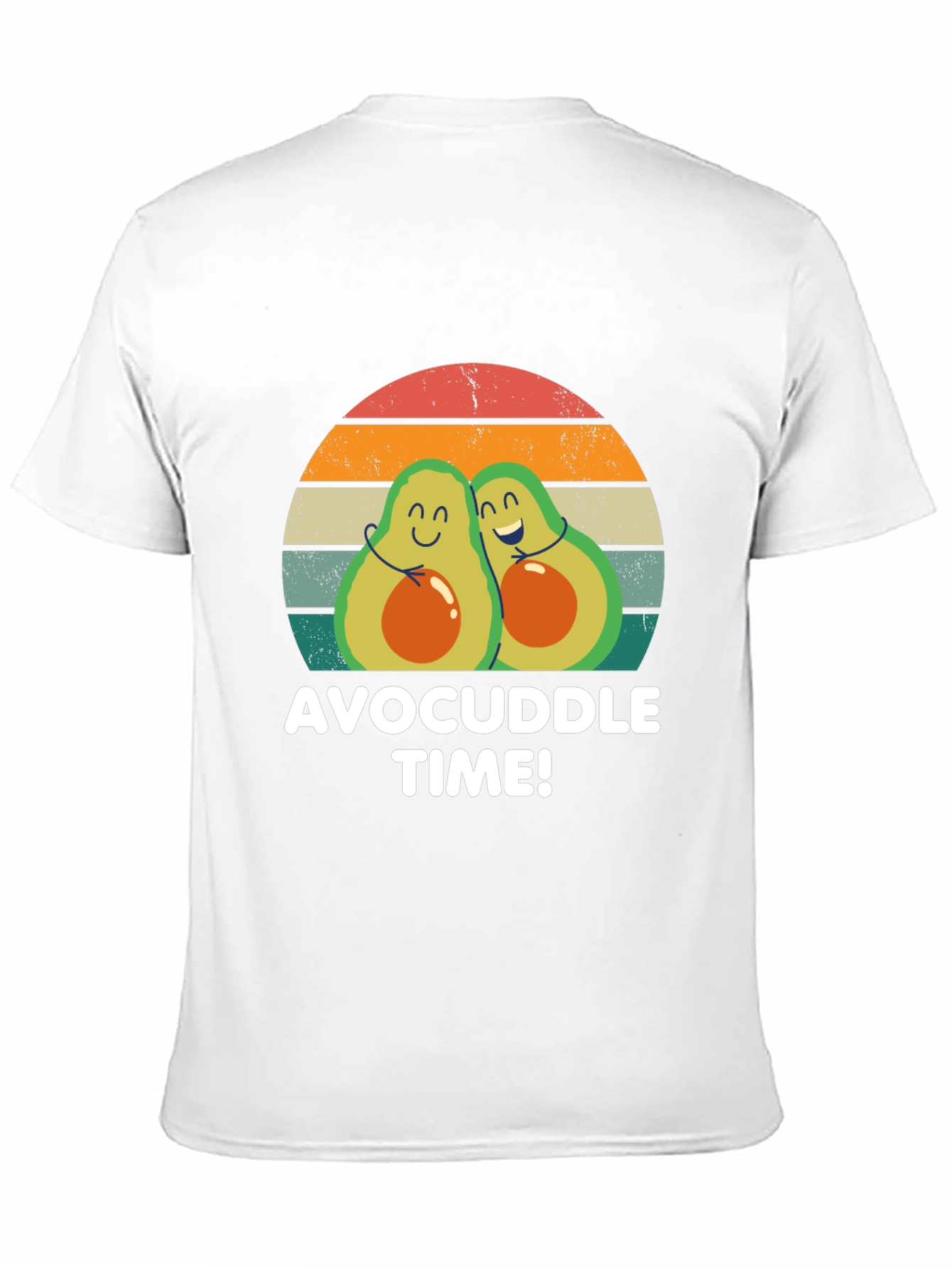 Avocuddle Time T-Shirt - Cute Avocado Graphic Tee