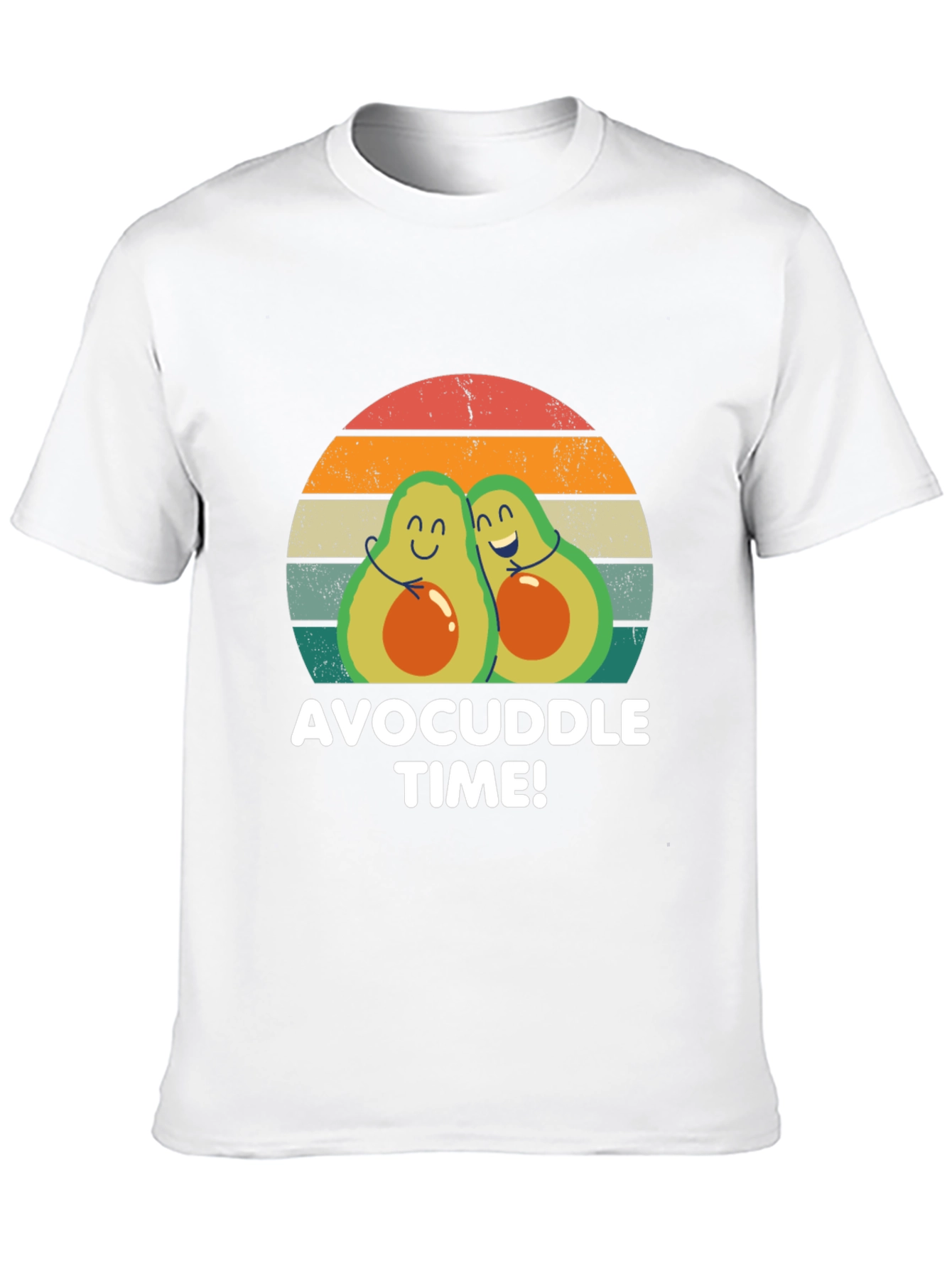 Avocuddle Time T-Shirt - Cute Avocado Graphic Tee