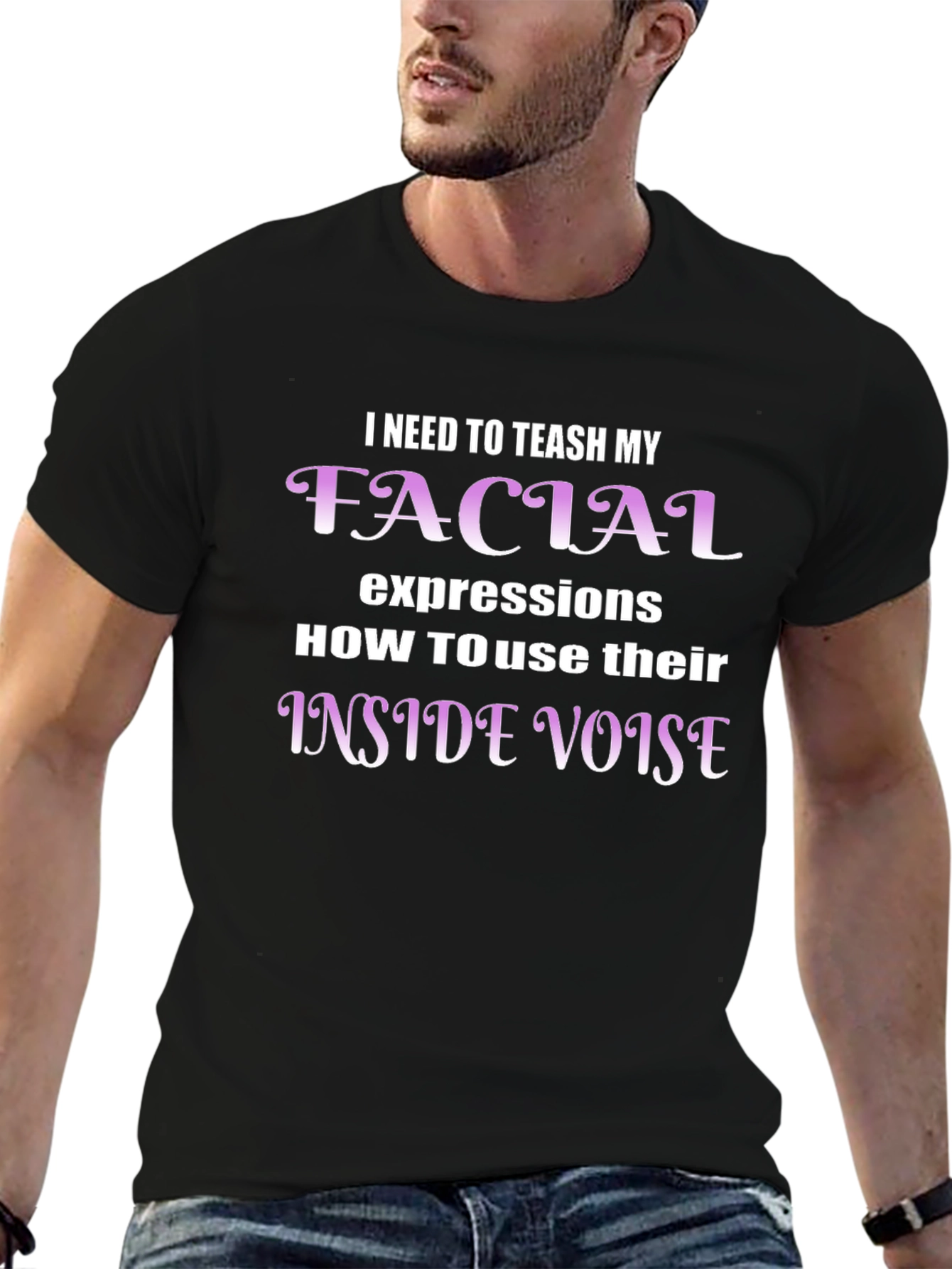 Funny Facial Expression T-Shirt