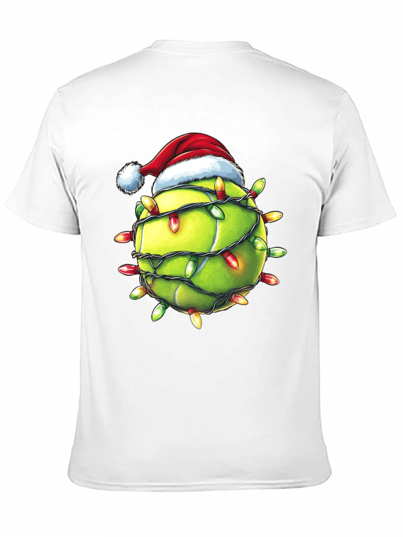 Festive Tennis Christmas T-Shirt