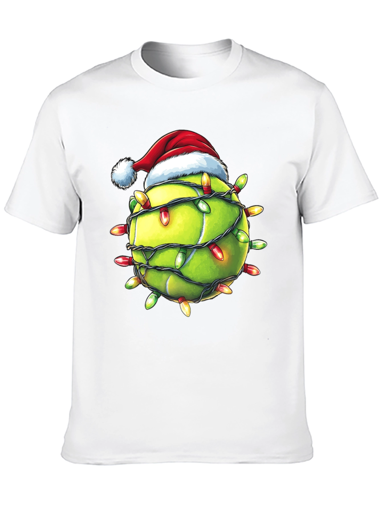 Festive Tennis Christmas T-Shirt