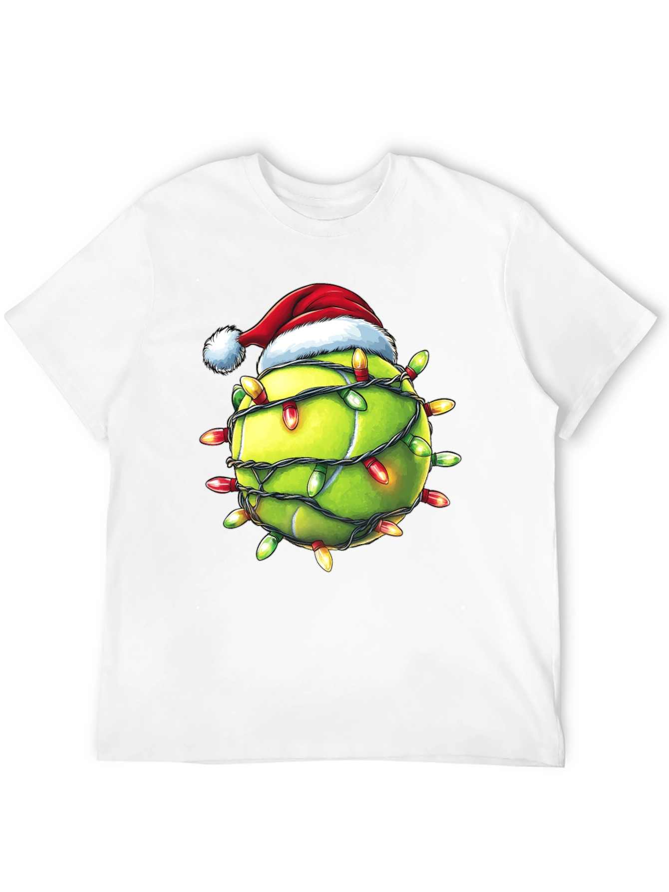 Festive Tennis Christmas T-Shirt