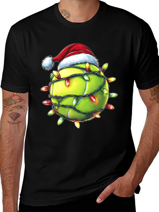 Festive Tennis Christmas T-Shirt
