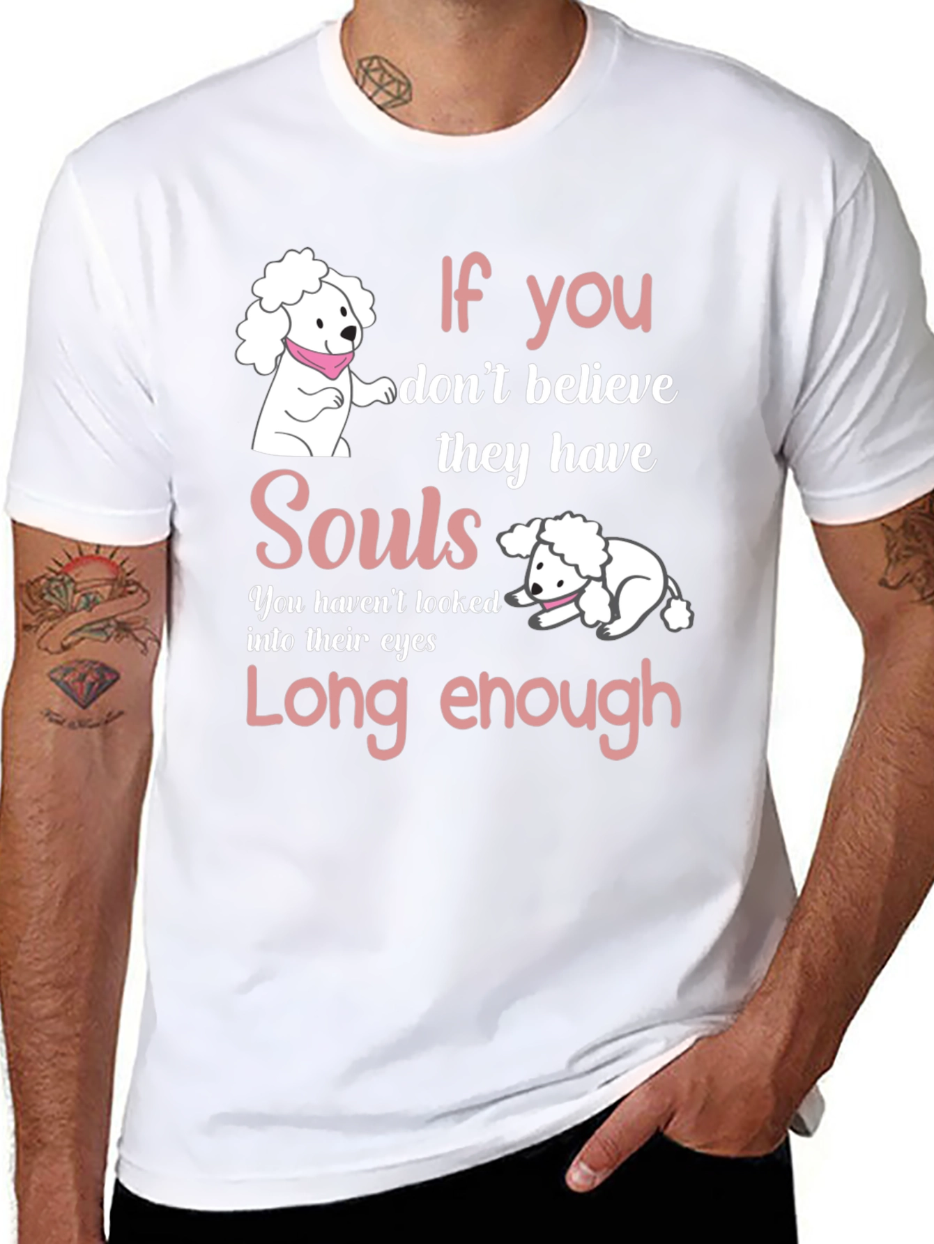 If You Dont Believe They Have Souls Black T-Shirt