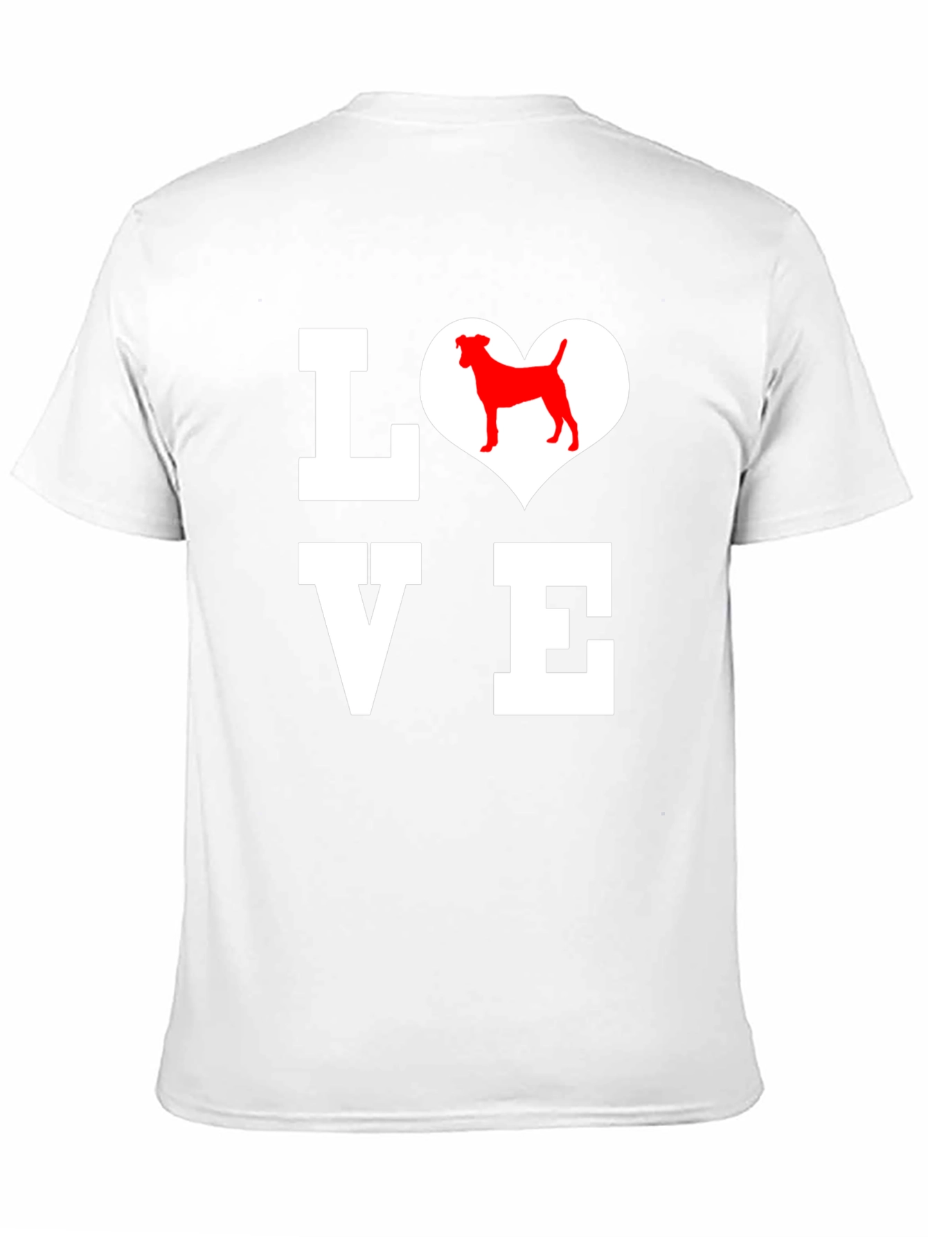 Dog Lover Graphic Tee - Black Cotton T-Shirt