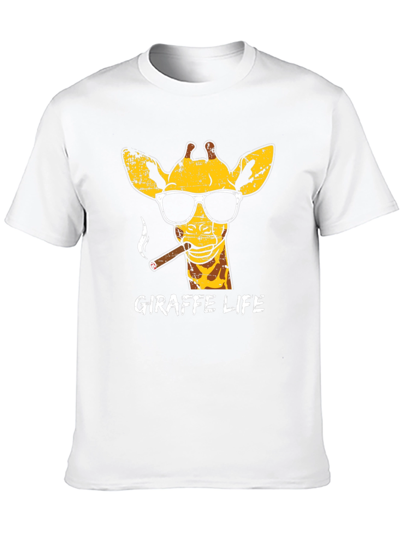 Giraffe Life Graphic T-Shirt - Cool & Fun!