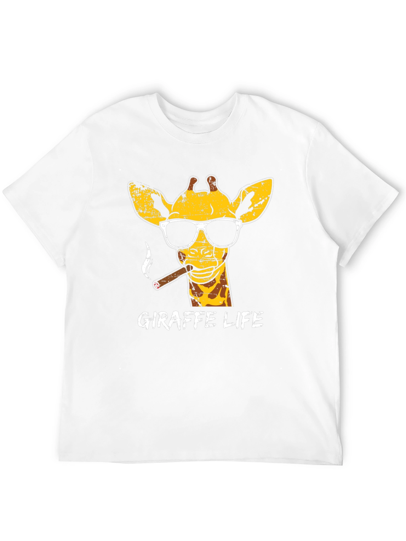 Giraffe Life Graphic T-Shirt - Cool & Fun!