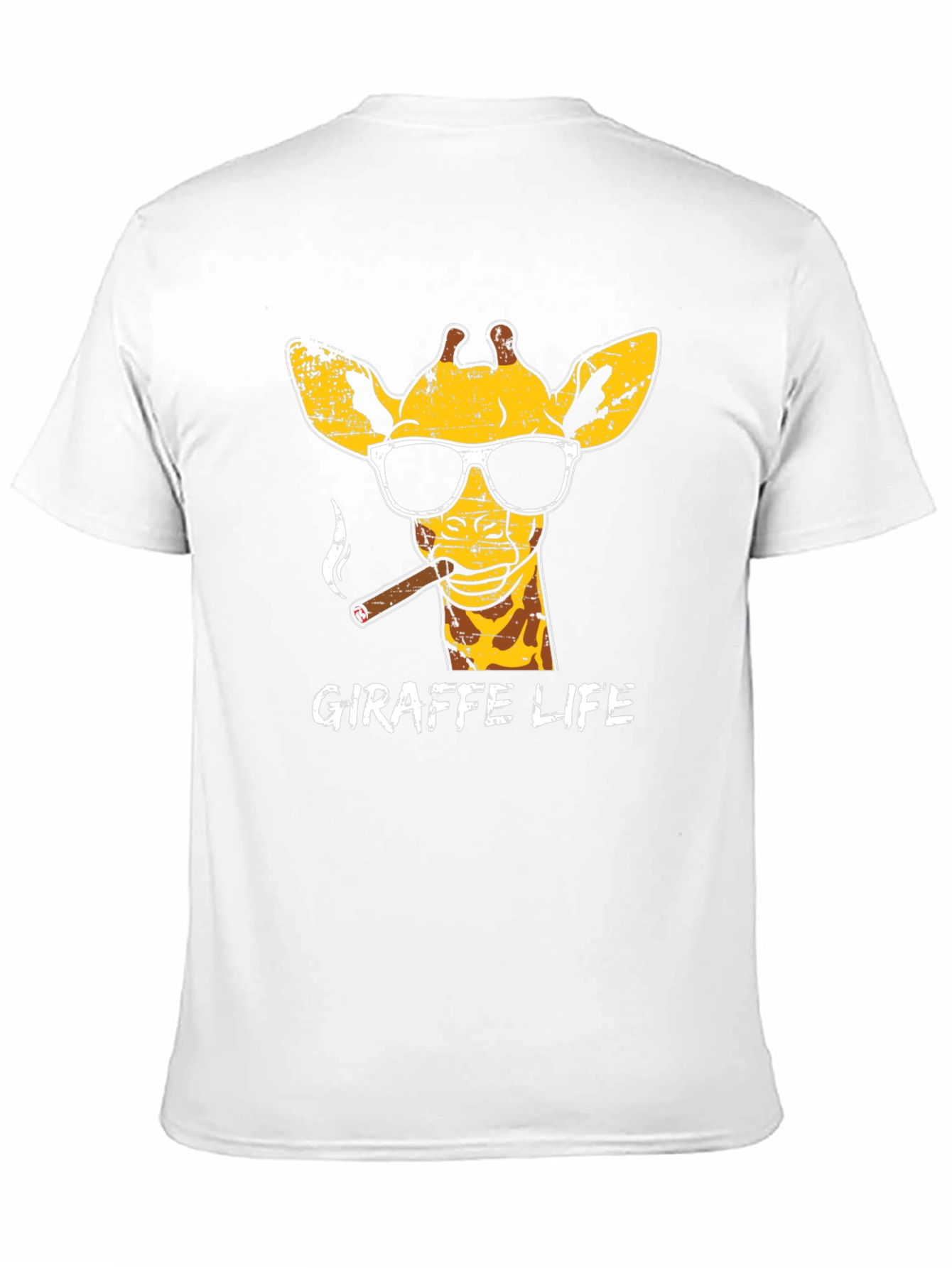 Giraffe Life Graphic T-Shirt - Cool & Fun!