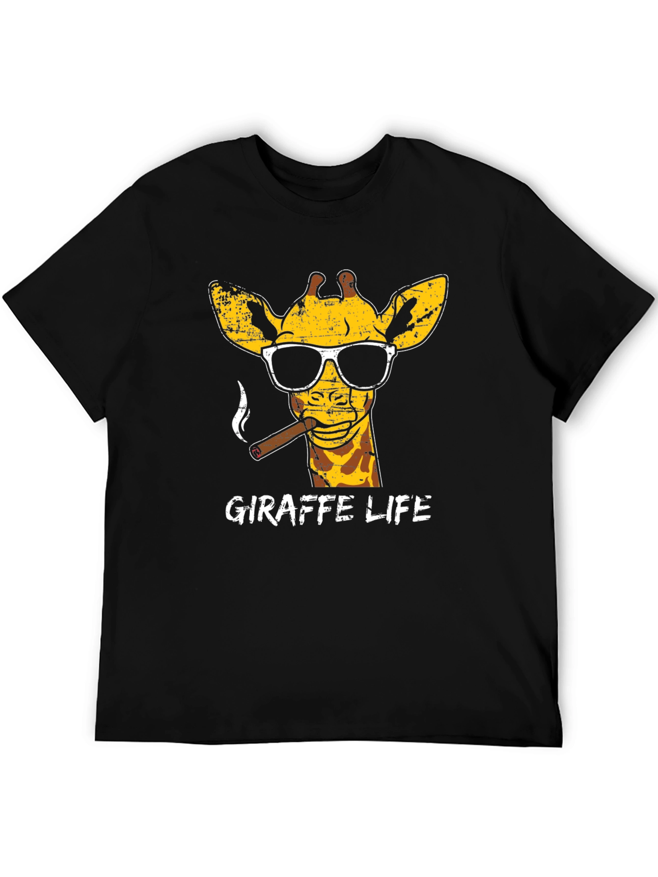 Giraffe Life Graphic T-Shirt - Cool & Fun!