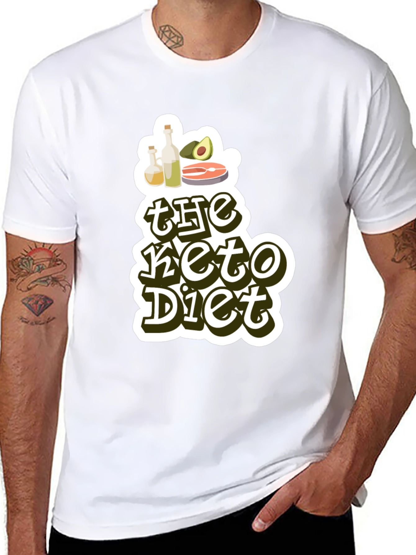The Keto Diet T-Shirt - Stylish and Trendy