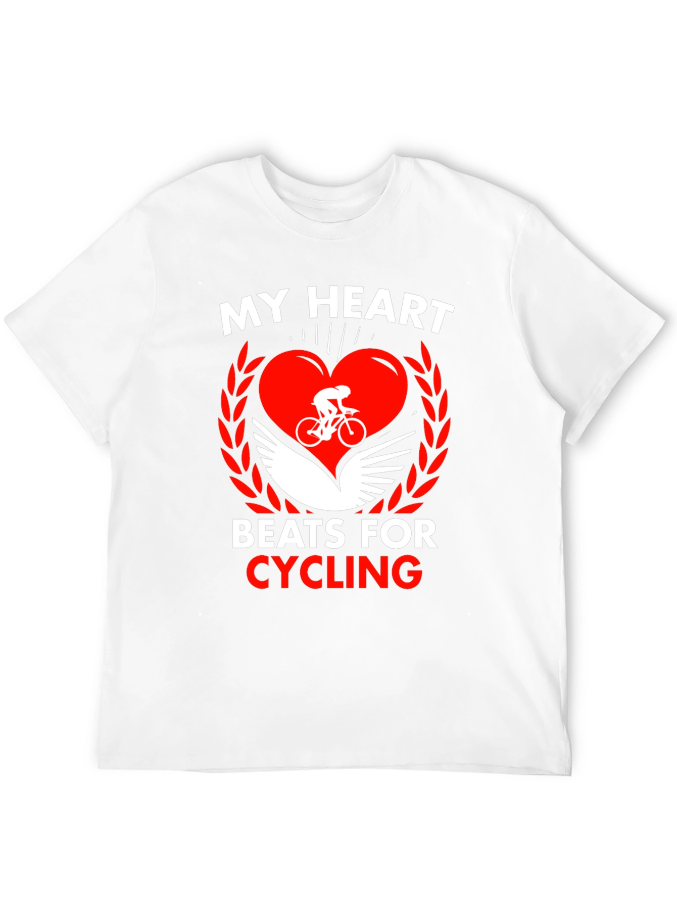 My Heart Beats For Cycling T-Shirt