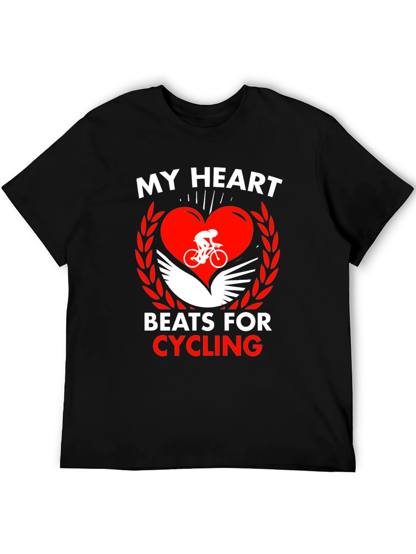 My Heart Beats For Cycling T-Shirt