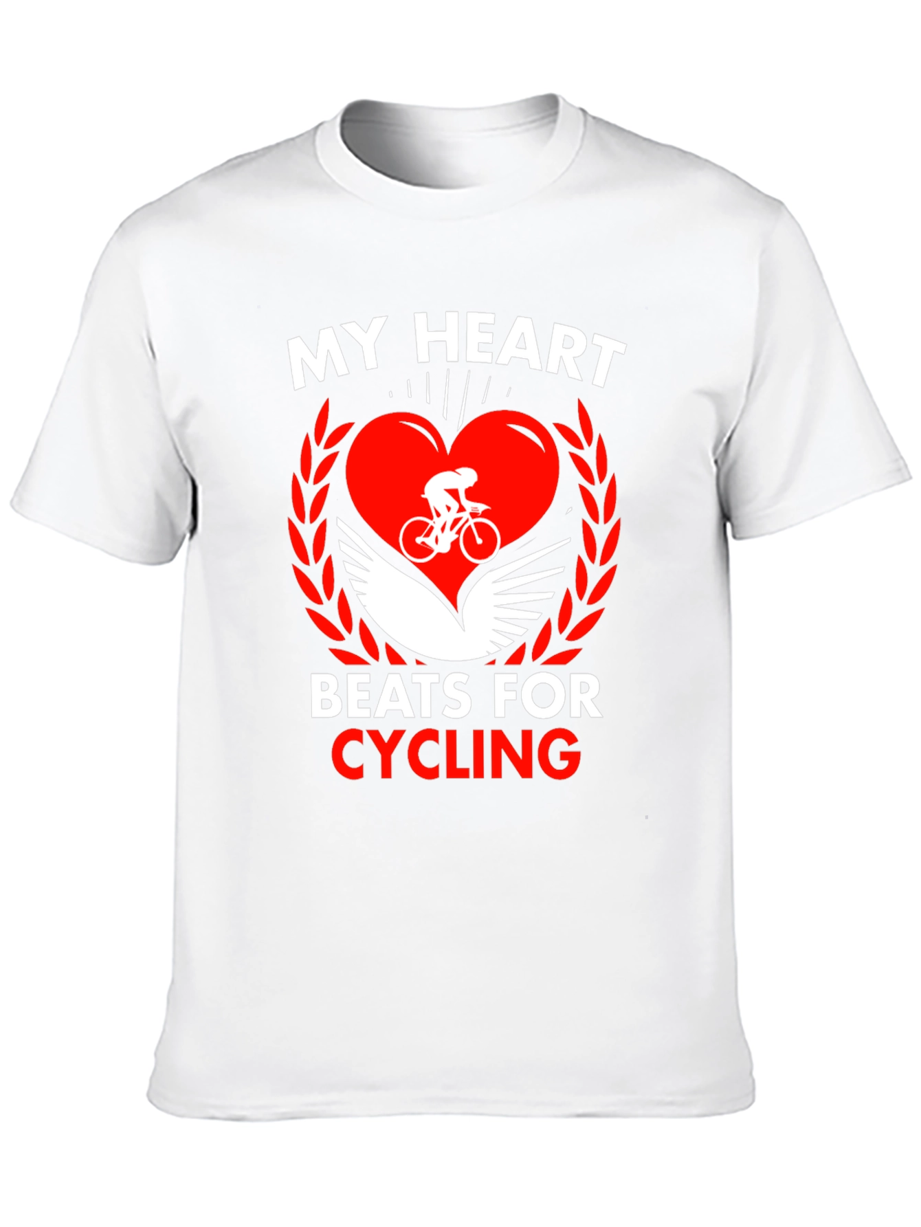 My Heart Beats For Cycling T-Shirt