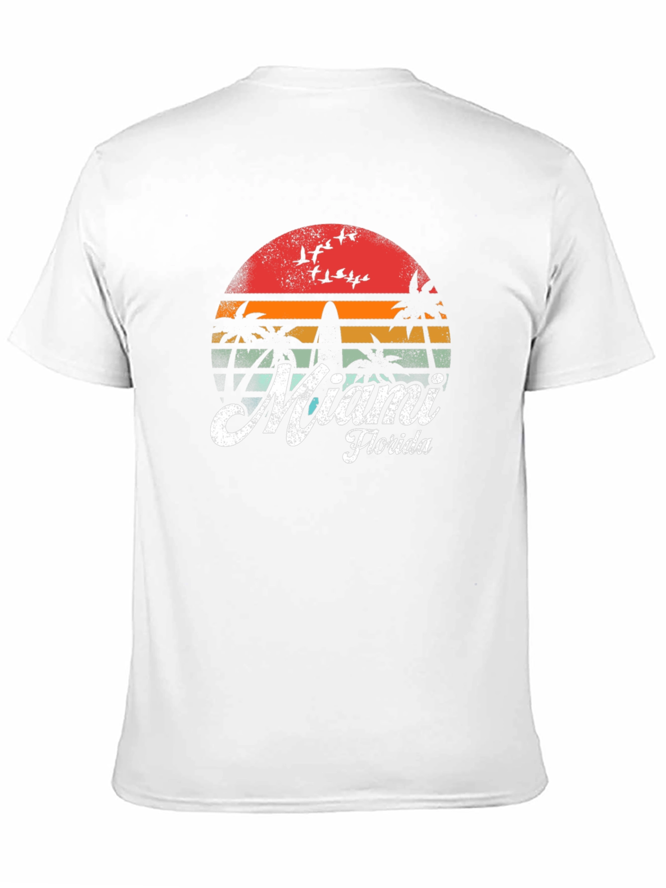 Miami Florida Retro Graphic T-Shirt