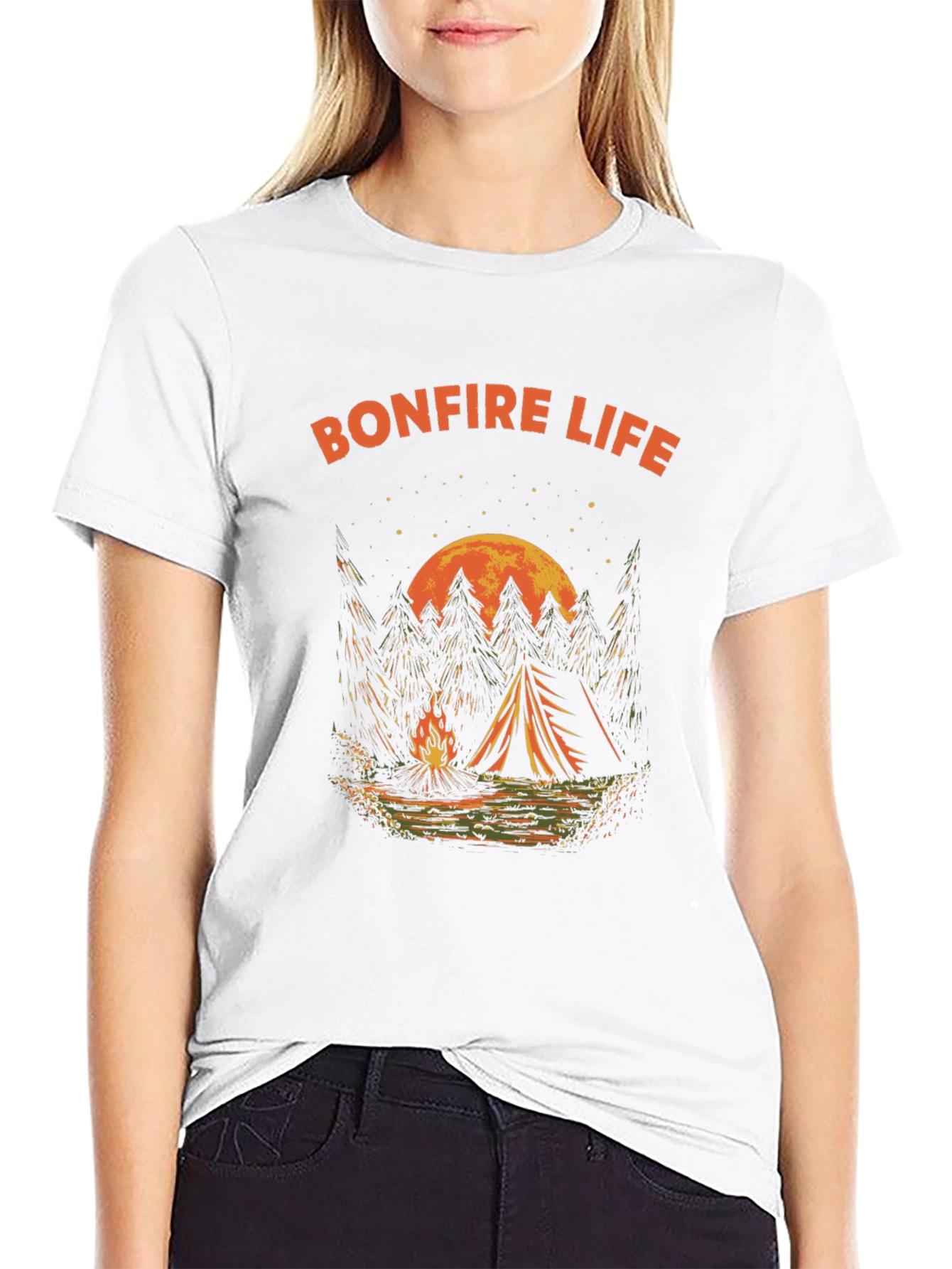 Bonfire Life Graphic T-Shirt