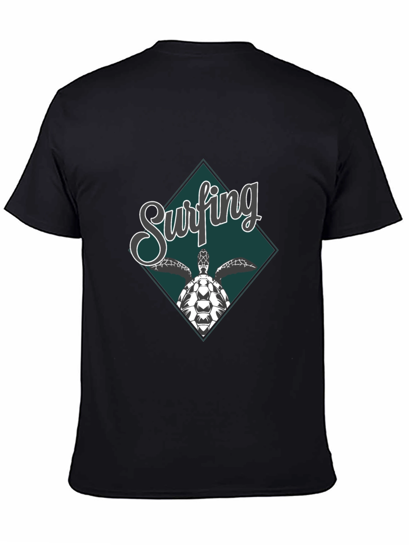 Surfing Turtle Graphic Tee