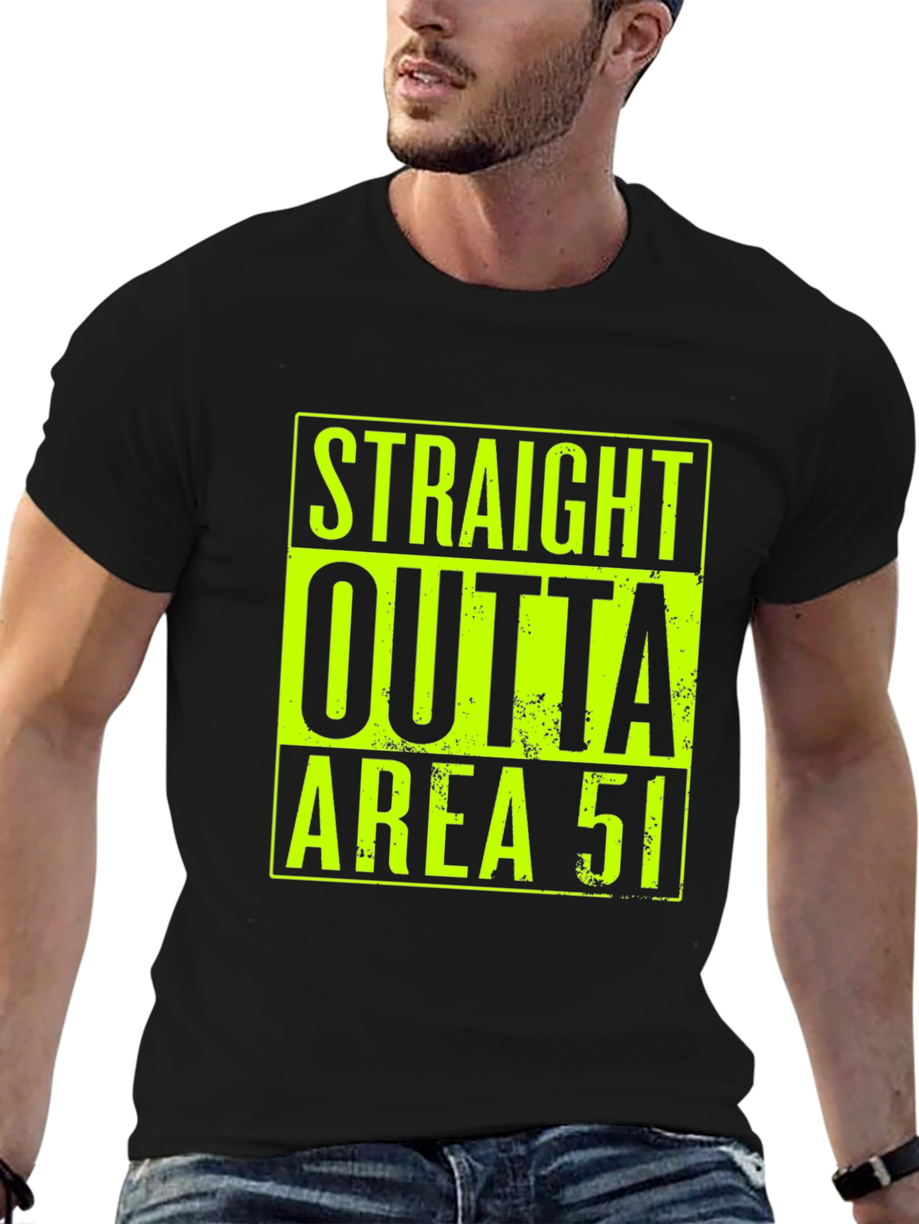 Area 51 T-Shirt - Straight Outta Design