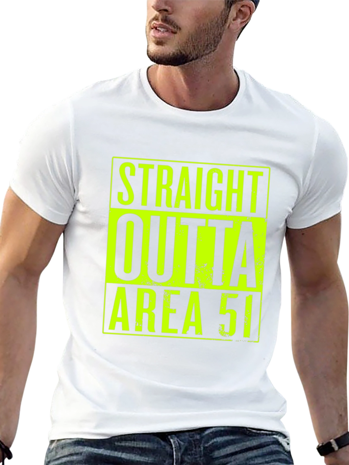Area 51 T-Shirt - Straight Outta Design