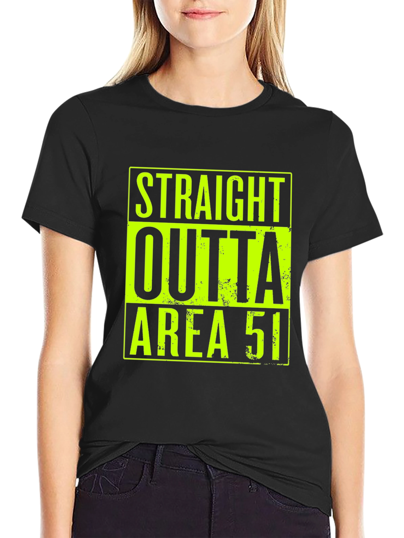 Area 51 T-Shirt - Straight Outta Design
