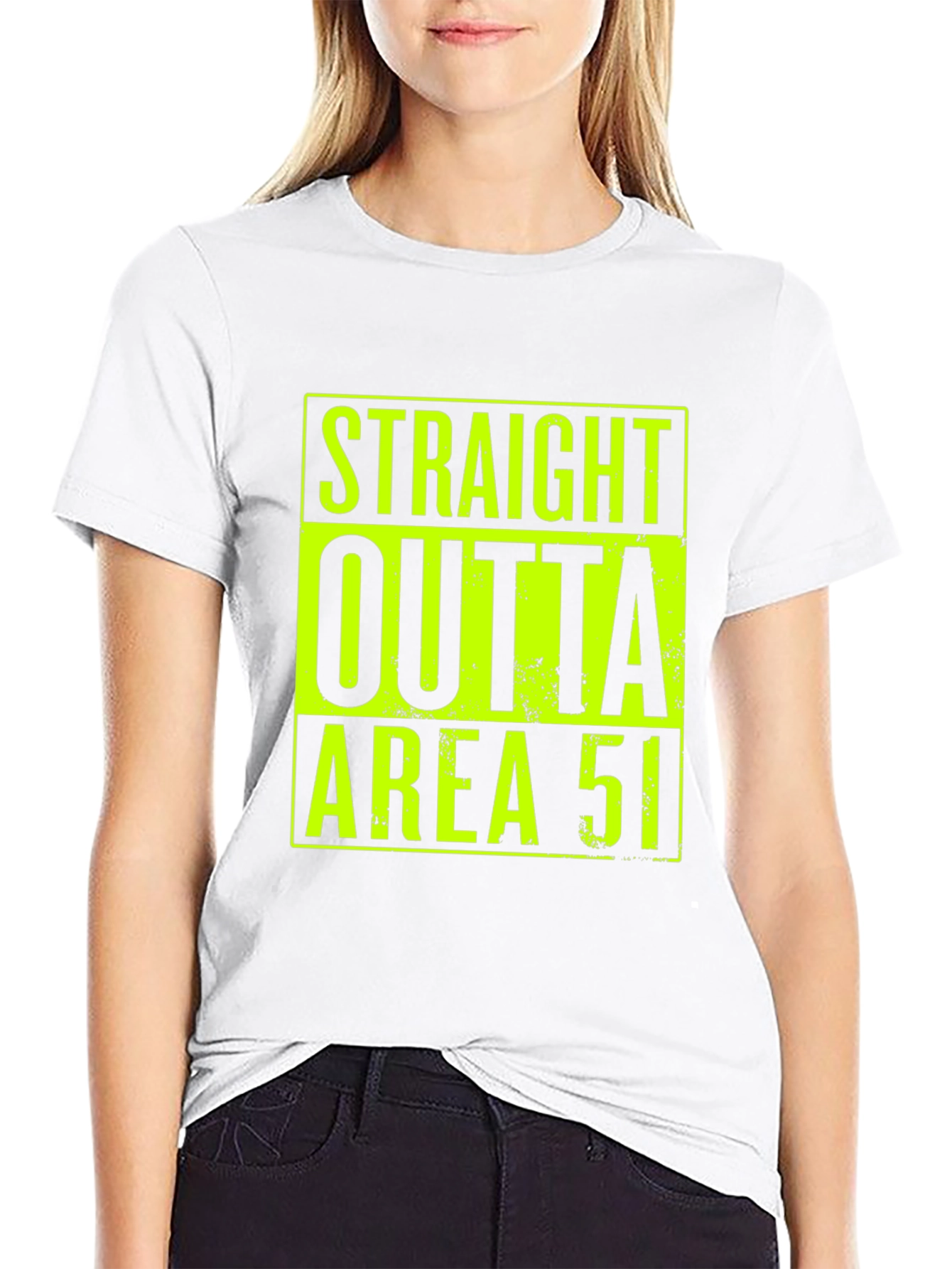 Area 51 T-Shirt - Straight Outta Design
