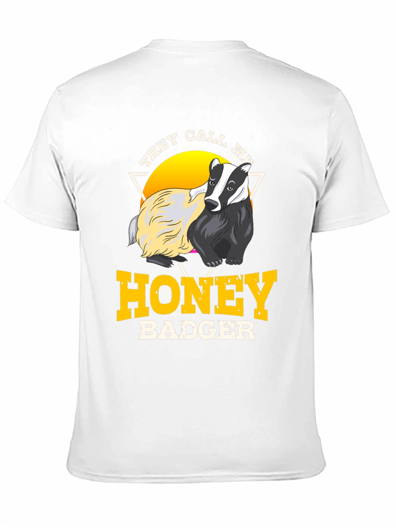 Honey Badger Graphic T-Shirt - Crew Neck