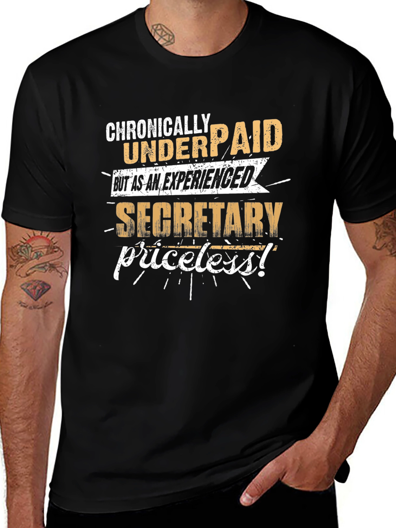 Chronically Underpaid Secretary T-Shirt