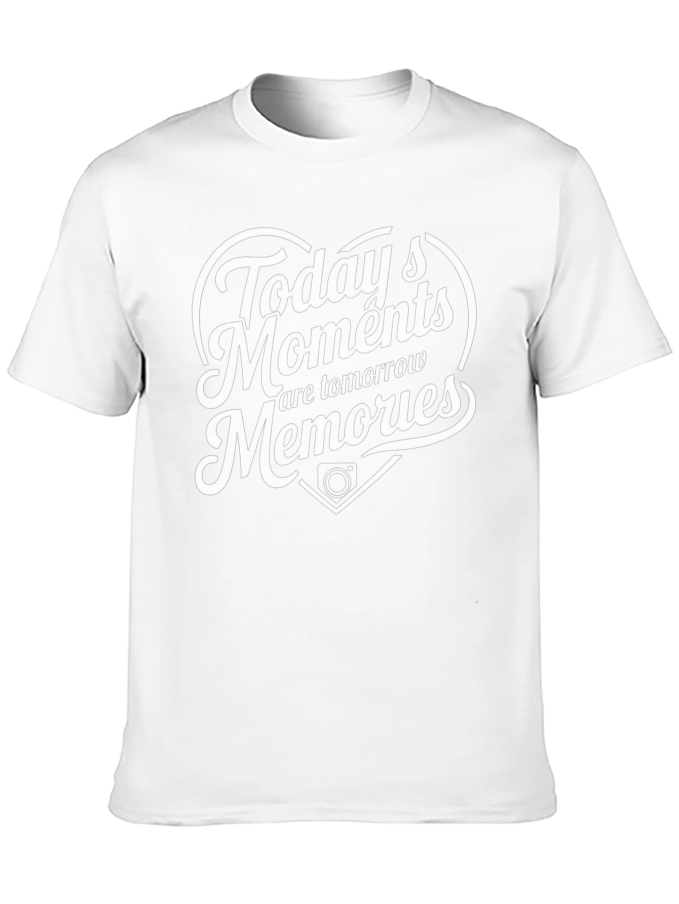 Todays Moments Memories Black Graphic Tee