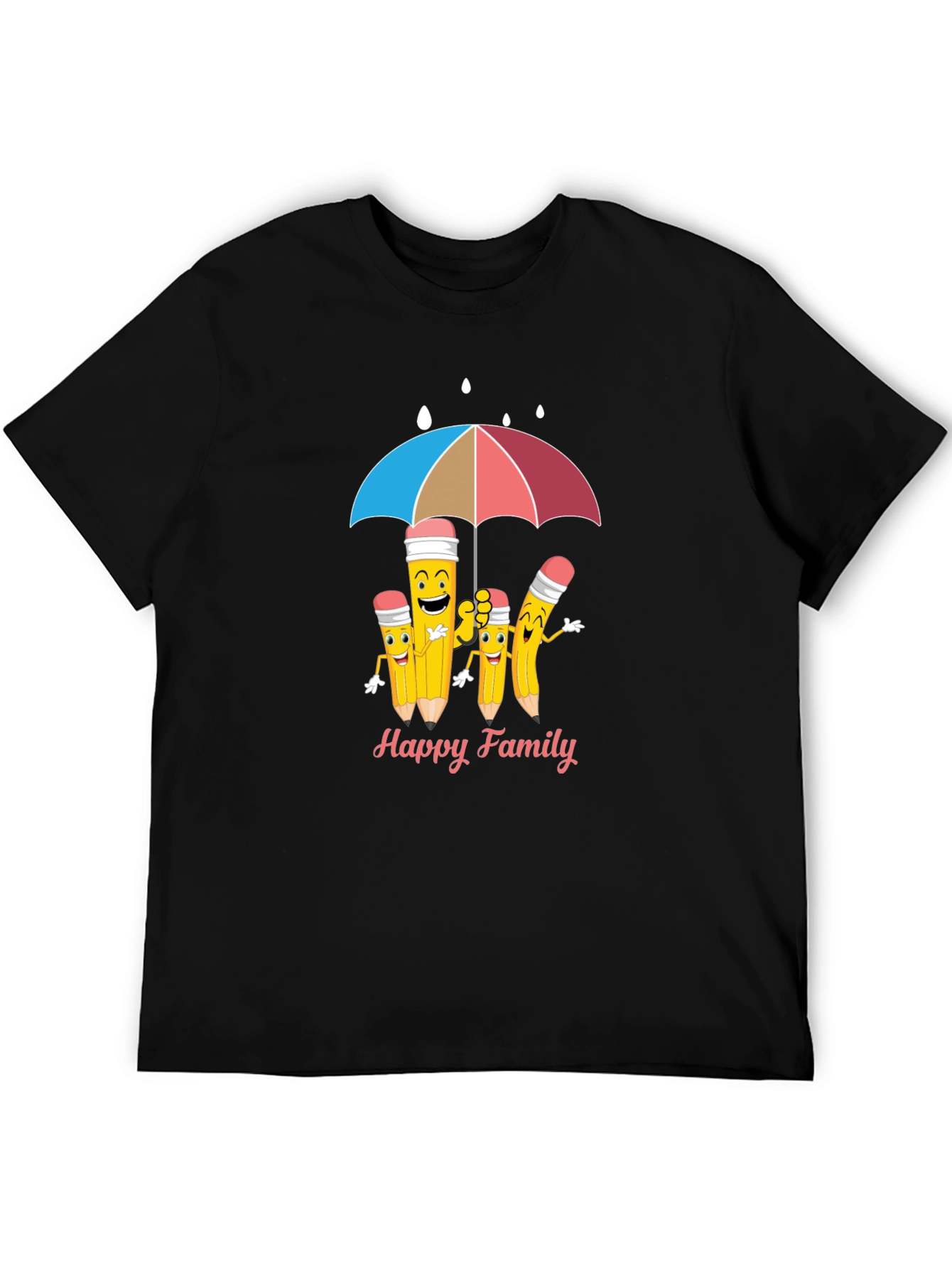 Happy Pencil Family T-Shirt