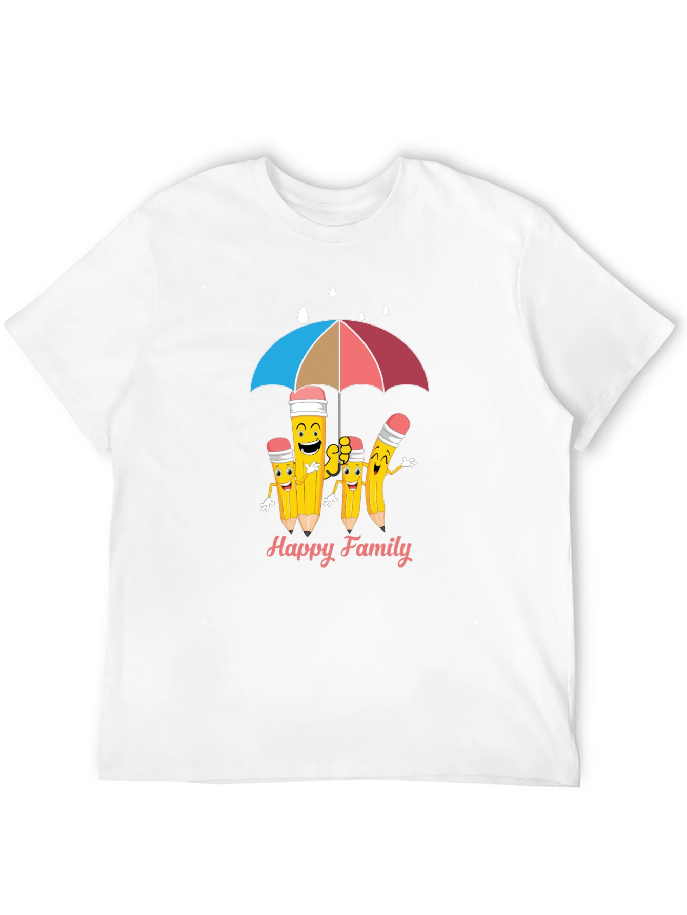 Happy Pencil Family T-Shirt