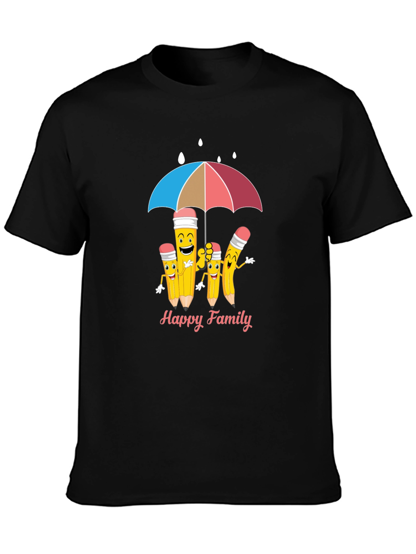 Happy Pencil Family T-Shirt