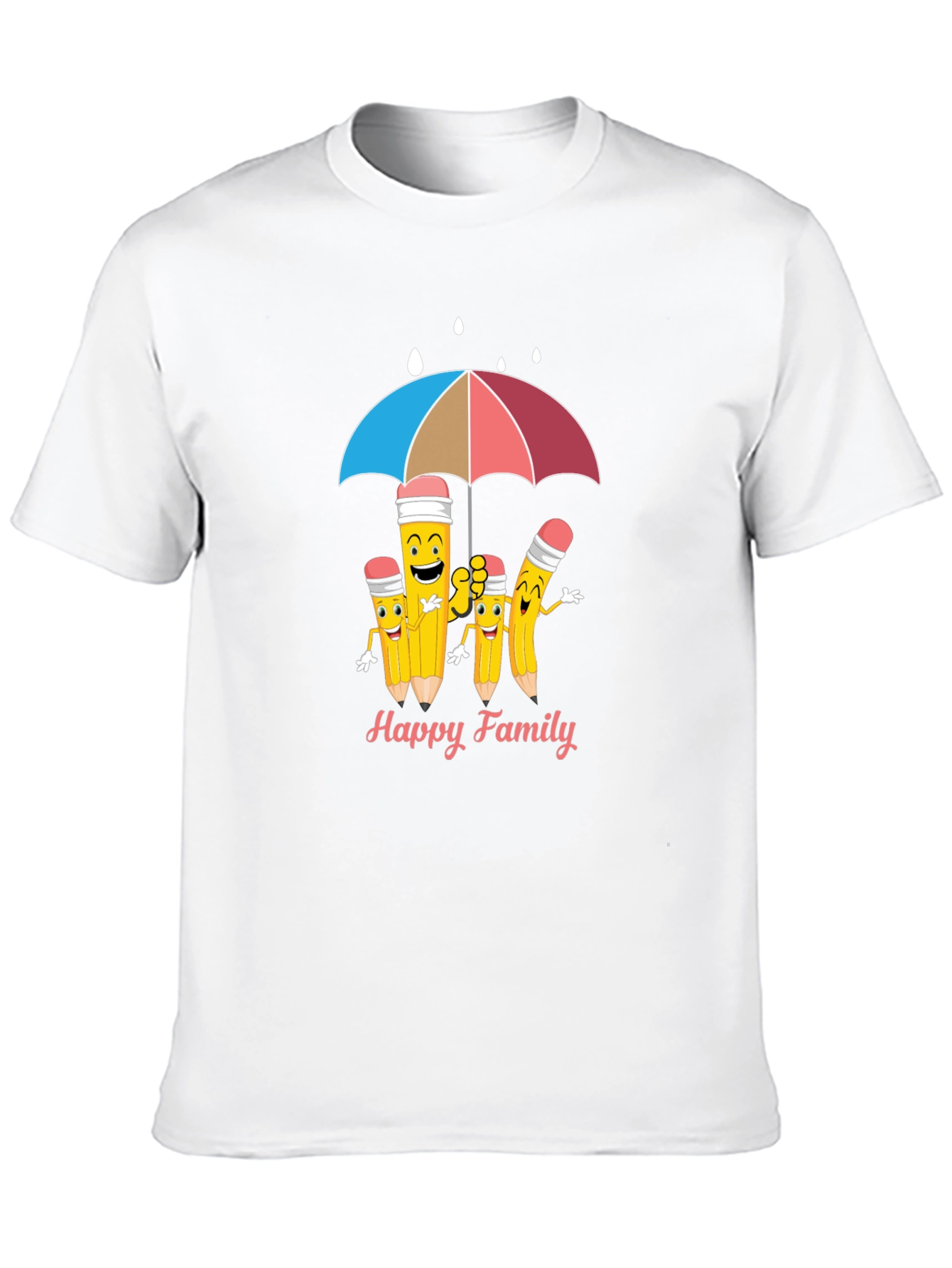 Happy Pencil Family T-Shirt