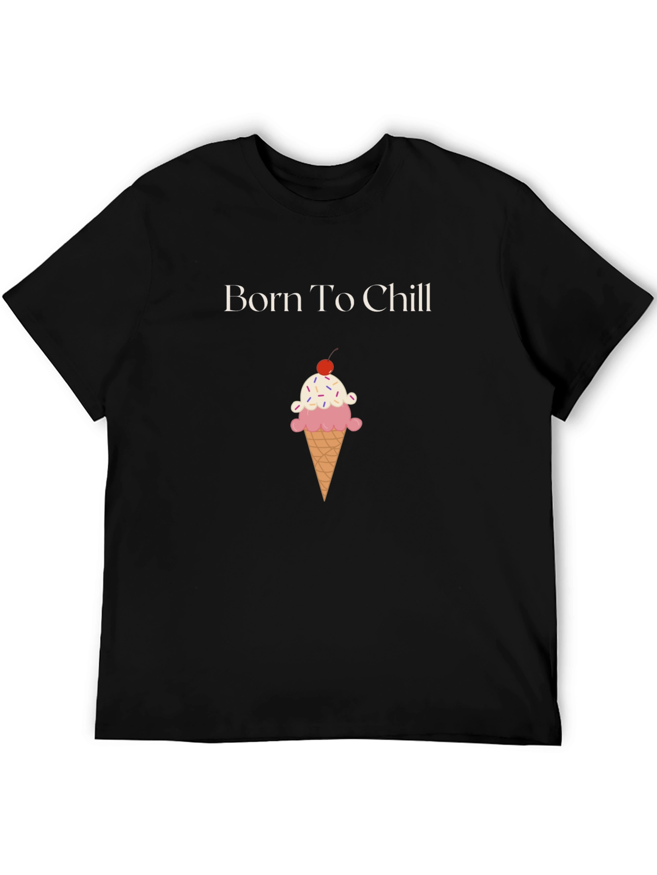 Born to Chill Ice Cream Graphic Tee