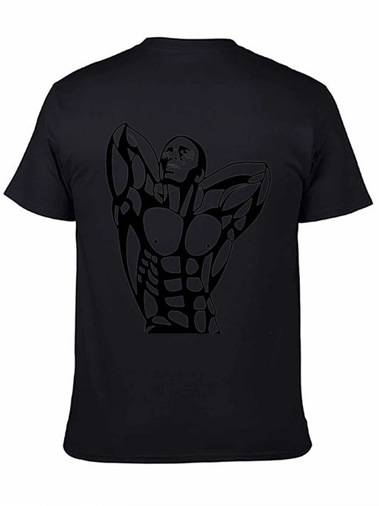Black Bodybuilder Graphic Tee