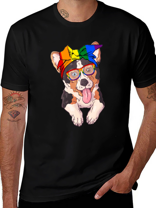 Dog Rainbow Pride T-Shirt
