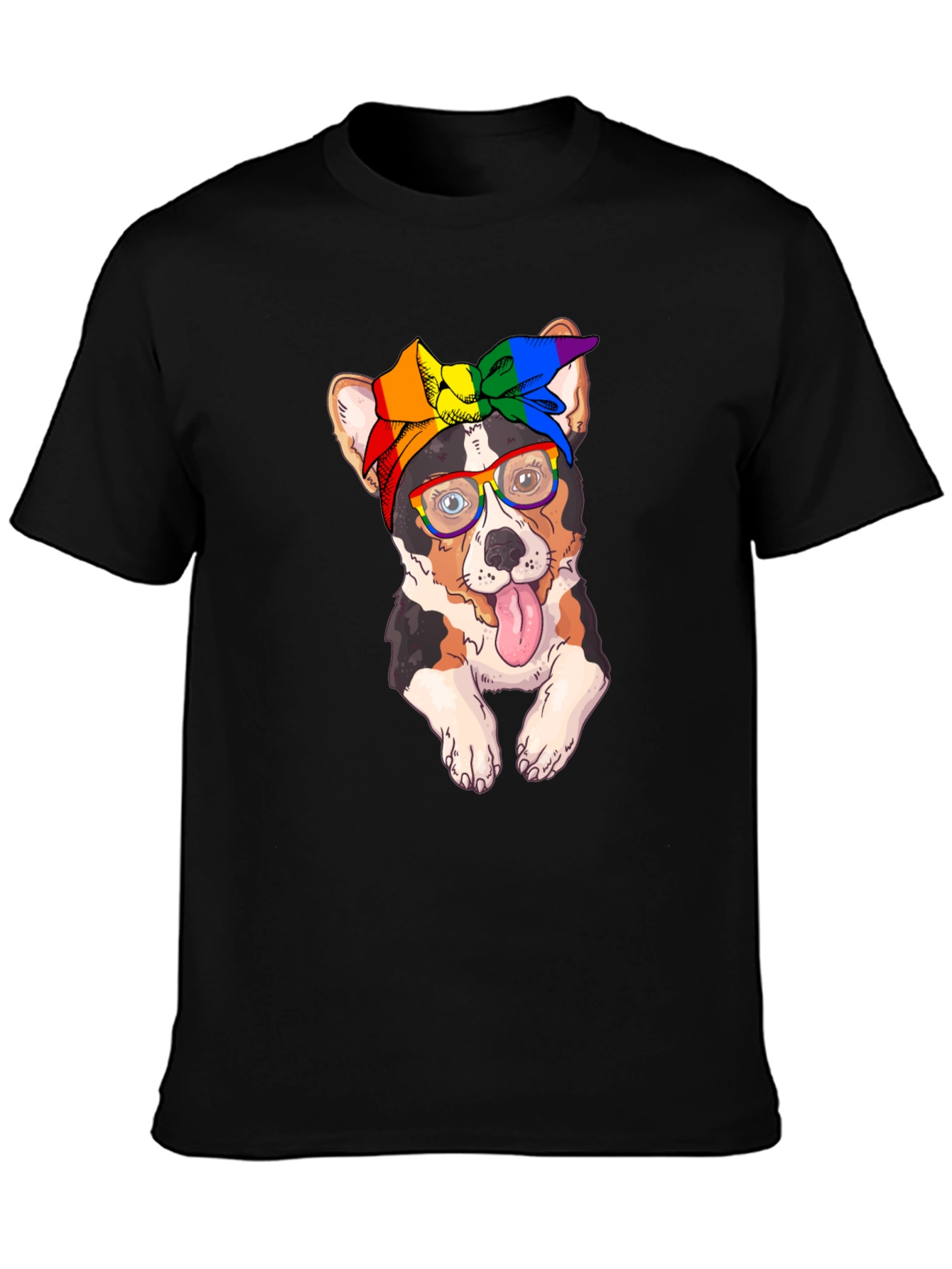 Dog Rainbow Pride T-Shirt