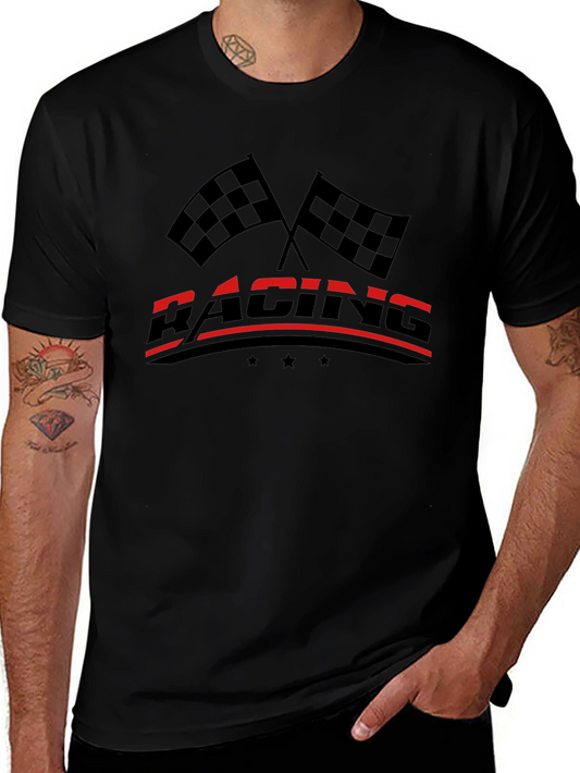 Racing Flags Graphic T-Shirt